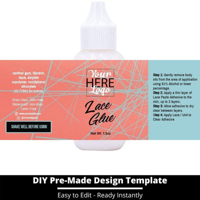 Lace Glue Template 29