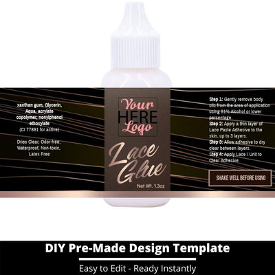 Lace Glue Template 33