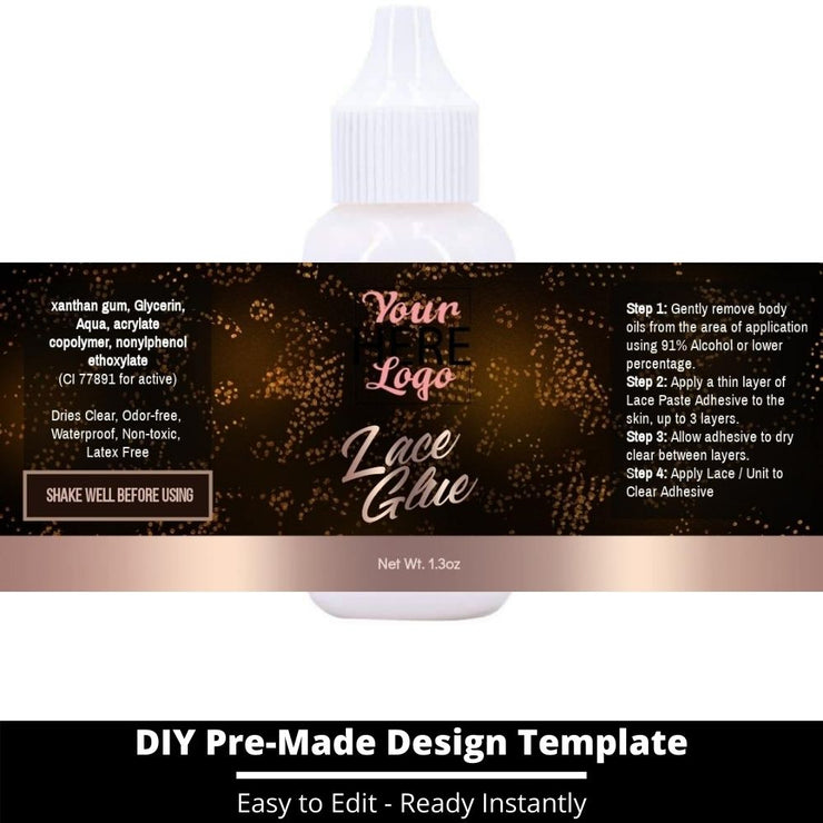 Lace Glue Template 36