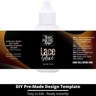 Lace Glue Template 48
