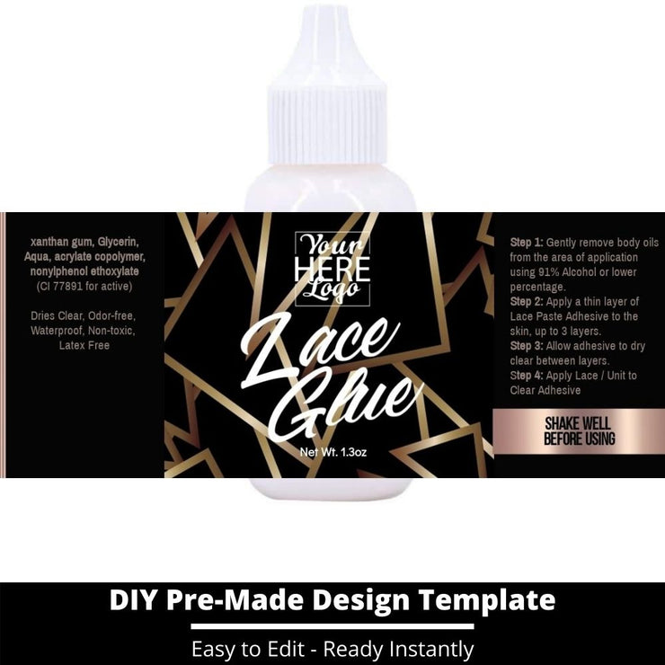 Lace Glue Template 49
