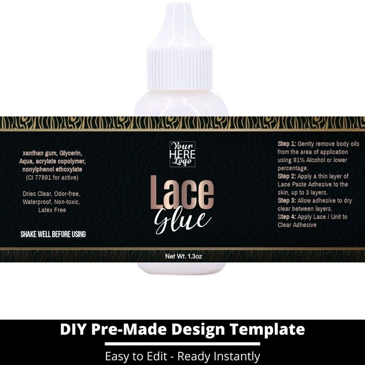 Lace Glue Template 50