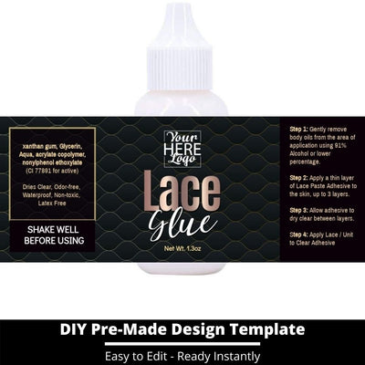 Lace Glue Template 51