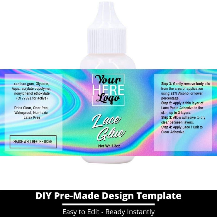 Lace Glue Template 57