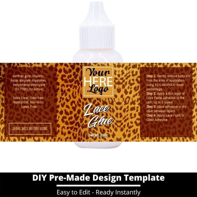 Lace Glue Template 58