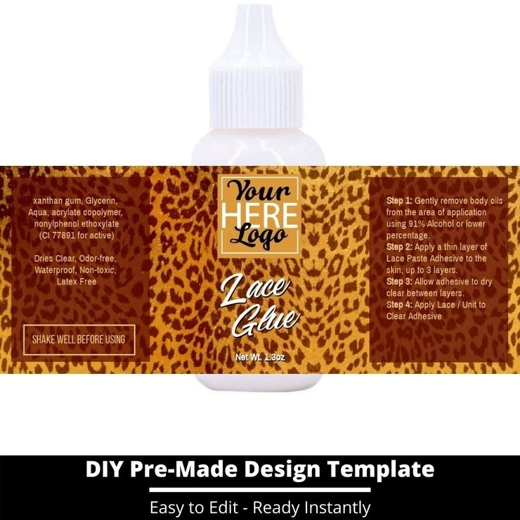 Lace Glue Template 58