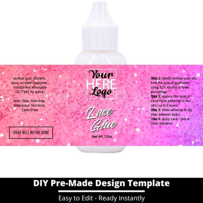Lace Glue Template 59