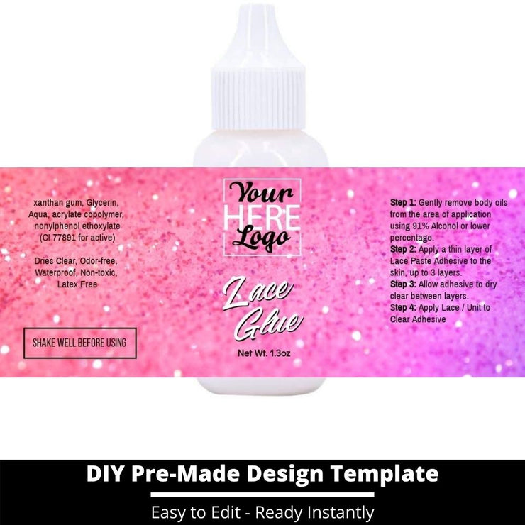 Lace Glue Template 59