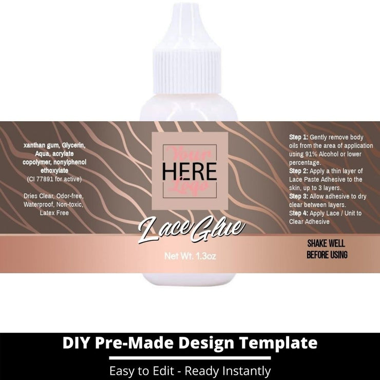 Lace Glue Template 5