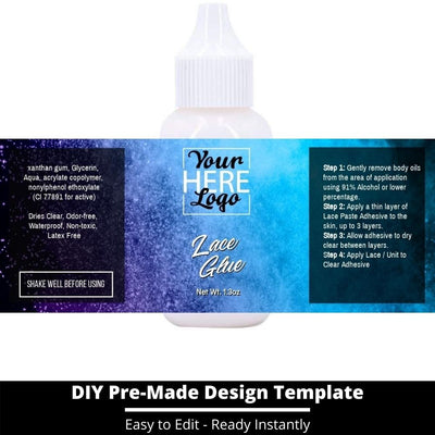 Lace Glue Template 60