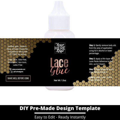 Lace Glue Template 71