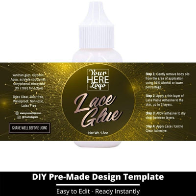 Lace Glue Template 78