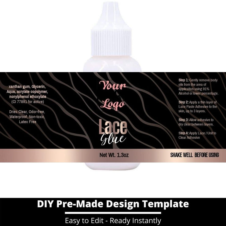 Lace Glue Template 7