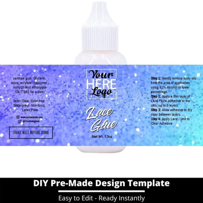 Lace Glue Template 97