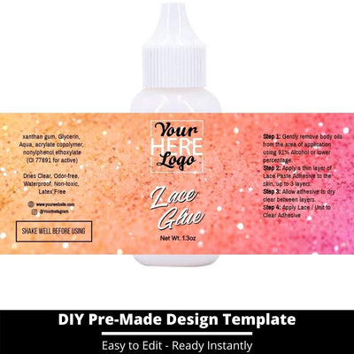 Lace Glue Template 98